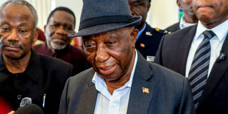 Aircraft Carrying Liberia’s President Suffers Tire Burst