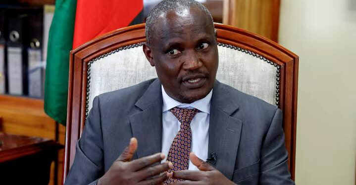 Kenya's Finance Minister, John Mbadi