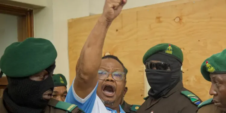 Tundu Lissu during his court appearance