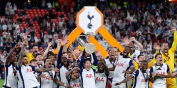 JUST IN: Spurs Beat Man Utd, Lift UEFA Europa League Trophy