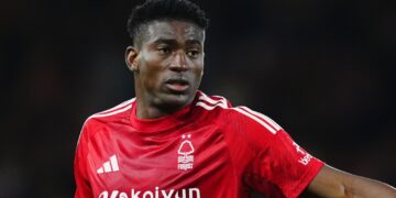 Awoniyi Set To Return For Forest Against Chelsea In EPL Clash
