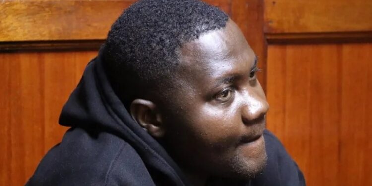 Kenyan police constable James Mukhwana
