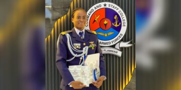 Nigeria’s First Female Fighter Pilot Celebrated In Ghana