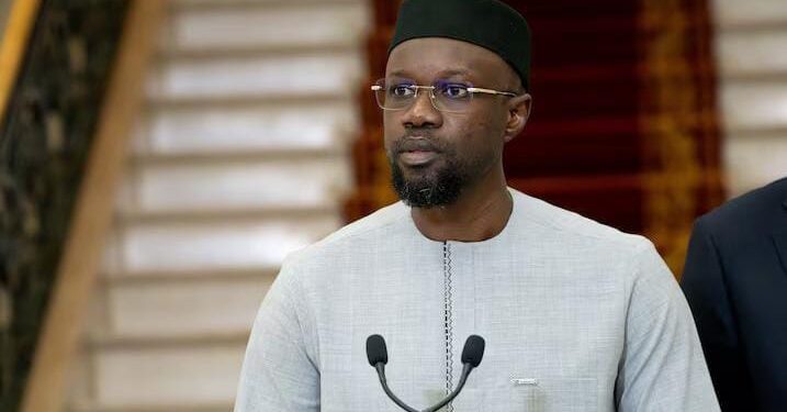 Senegalese Prime Minister Ousmane Sonko