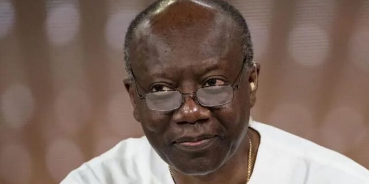 Ghana's former Finance Minister, Ken Ofori-Atta