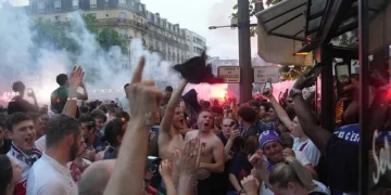 PSG Fans Invade Pitch As Violence Mars Champions League Title Celebration In Paris