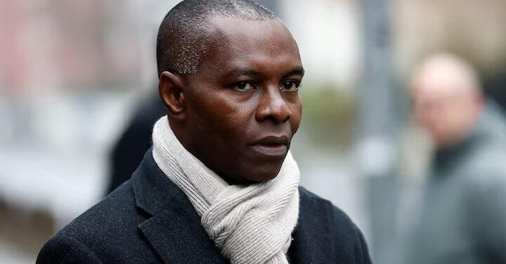 French Junior Minister for Francophonie and International Partnerships Thani Mohamed Soilihi arrives to attend a visit at the Visa Department of the Immigration office (Sous-direction des visas) in Nantes, France, January 10, 2025