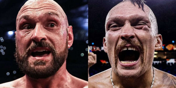 Tyson Fury And Oleksandr Usyk