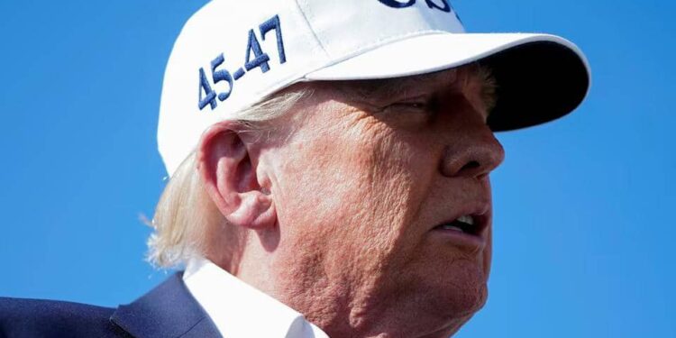 US President Donald Trump