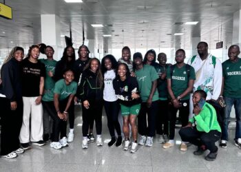 JUST IN: Defending Champions Nigeria Arrive Abidjan For 2025 Women’s AfroBasket