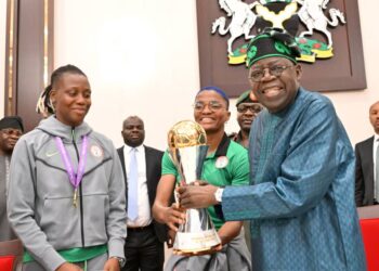 JUST IN: Tinubu Showers National Honours On Nigeria’s Super Falcons, Gifts $100,000, Houses Each To Players