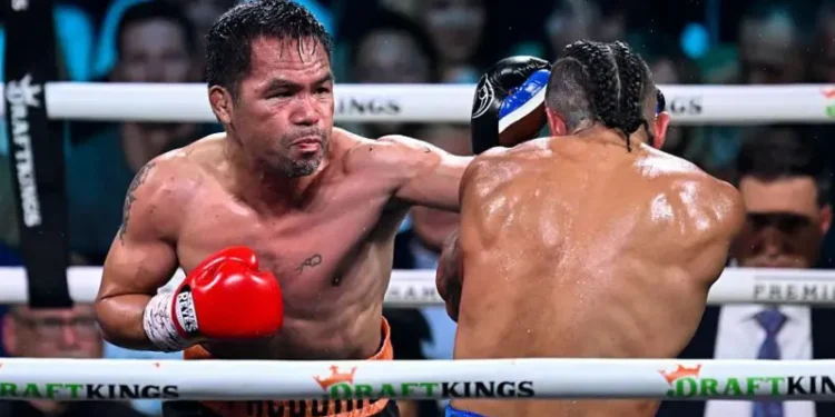 Manny Pacquiao Heaps Punches On Mario Barrios