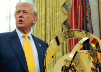 JUST IN: Trump Arrives MetLife Stadium To Watch PSG Face Chelsea In Club World Cup Final