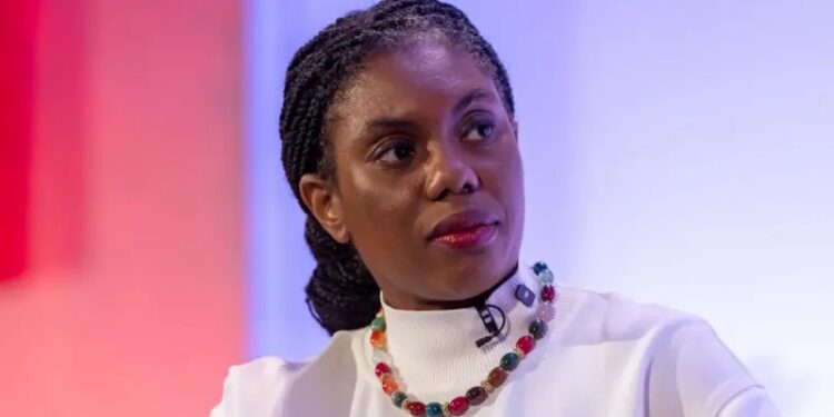UK's Conservative Party leader, Kemi Badenoch