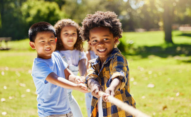 Children playing outdoor