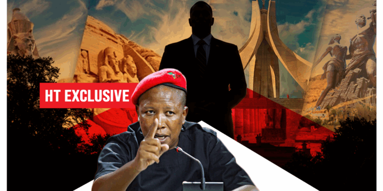 Leader of Economic and Financial Fighters (EFF), Julius Malema