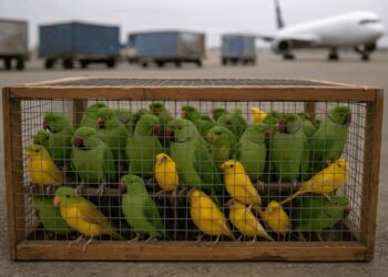 Wildlife: Over 1,600 Exotic Birds Bound For Kuwait Seized At Lagos Airport