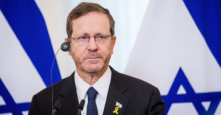 Israeli President Isaac Herzog
