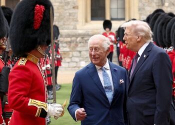 Royal Pomp As Trump Arrives UK In Second Visit