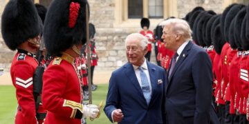 Royal Pomp As Trump Arrives UK In Second Visit