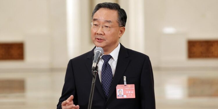China's former Minister of Agriculture and Rural Affairs Tang Renjian