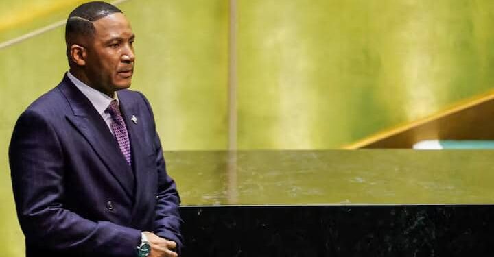 Botswana's President Duma Gideon Boko