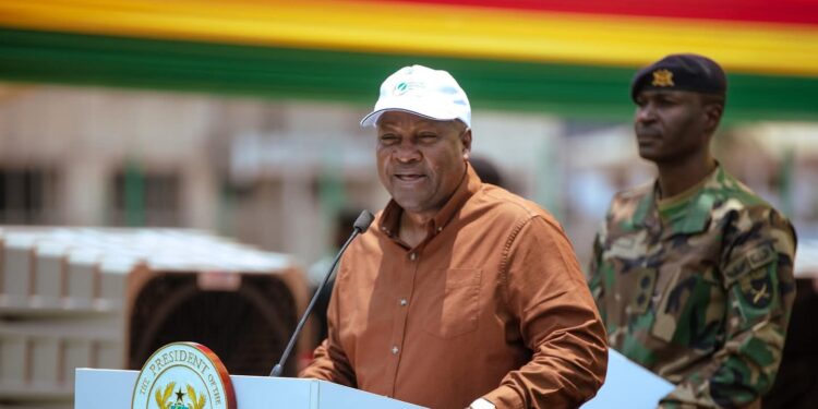 Ghana's President, John Dramani Mahama