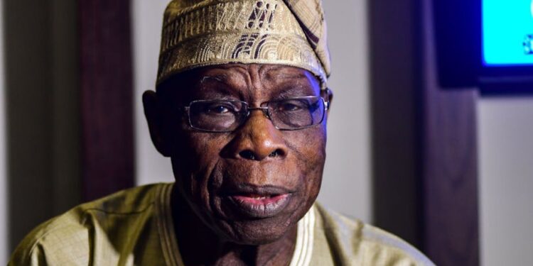 Former Nigerian President, Olusegun Obasanjo