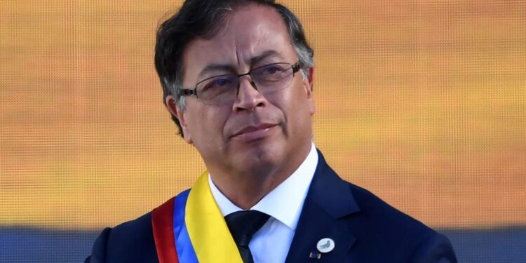 Colombian President Gustavo Petro