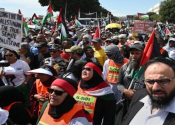 SA: Thousands Of Protesters Urge Ramaphosa To Cut Ties With Israel