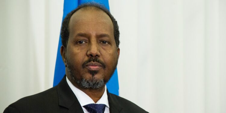 Somalia's President, Hassan Sheikh Mohamud