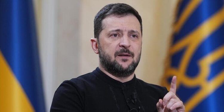 Ukraine's President Volodymyr Zelenskiy