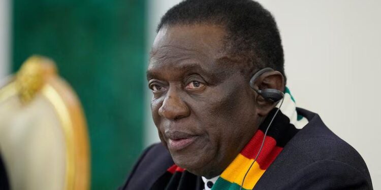 Zimbabwe's President, Emmerson Mnangagwa