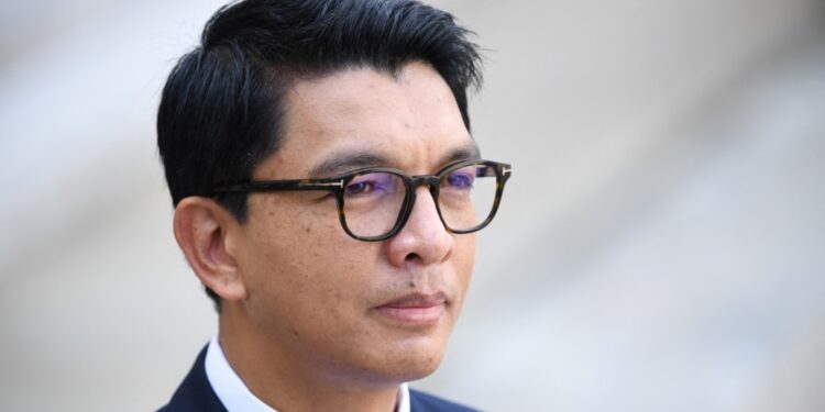 Madagascar's President Andry Rajoelina