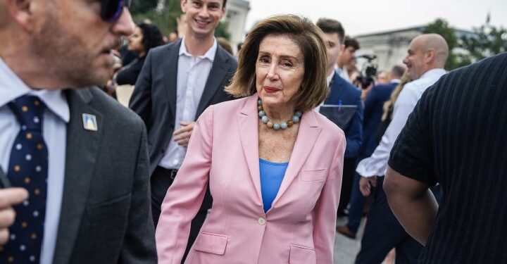 US First female Speaker of the House, Nancy Pelosi