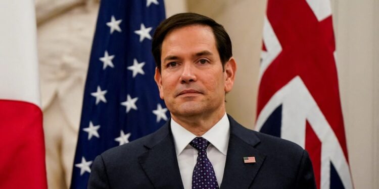US Secretary of State Marco Rubio