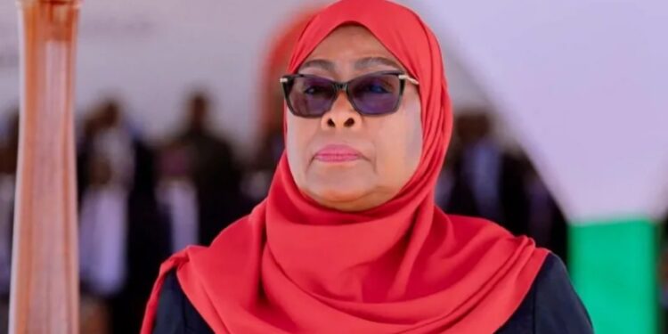Tanzania's President Samia Suluhu Hassan