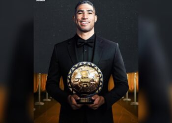 Morocco’s Achraf Hakimi Wins Best Men’s Player In Africa