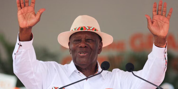 Ivory Coast's President, Alassane Ouattara