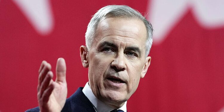 Canadian Prime Minister Mark Carney