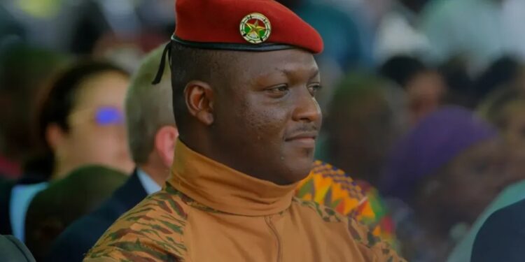 Burkina Faso's President, Ibrahim Traoré