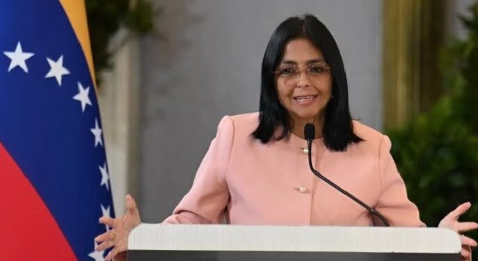 Venezuela's interim president, Delcy Rodríguez