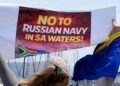 Ukrainians Protest Inclusion Of Russia In South Africa’s Military Drill