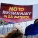 Ukrainians Protest Inclusion Of Russia In South Africa’s Military Drill