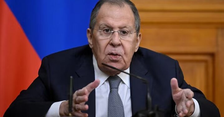 Russian Foreign Minister Sergey Lavrov