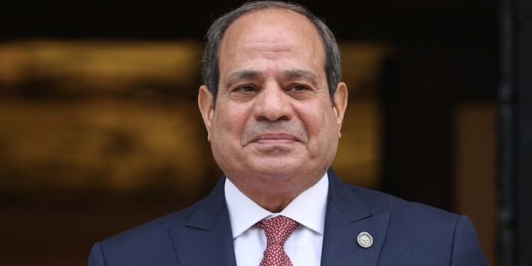 Egypt's President, Abdel Fattah al-Sisi