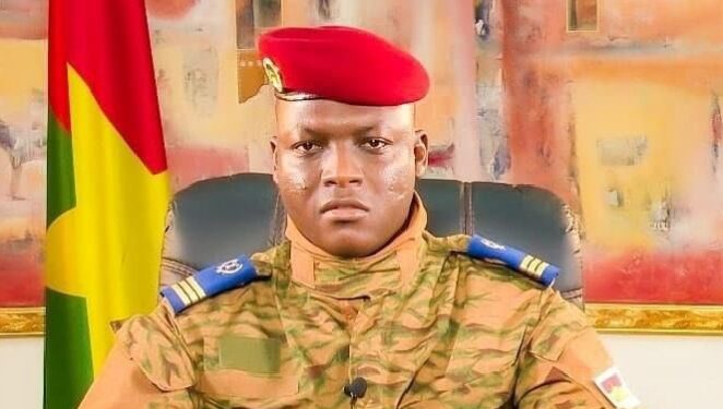 Burkina Faso head of military government, Ibrahim Traore