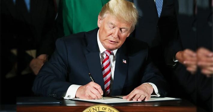 US President Donald Trump