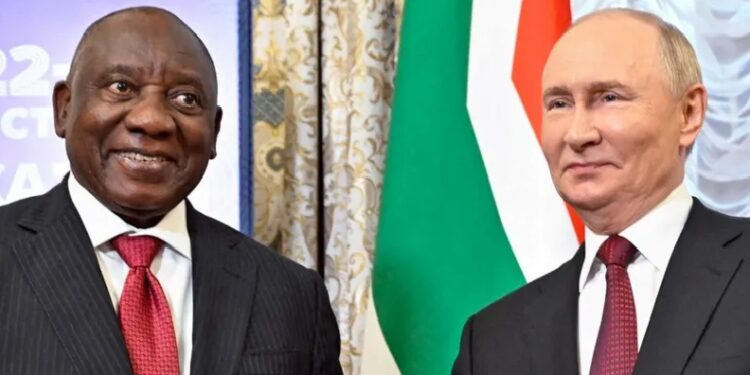 South Africa Lauds Putin Over Release Of Citizens Lured Into Moscow-Kyiv War