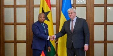 Ghana’s FM Visits Ukraine, Seeks Release Of Nationals Held As PoW